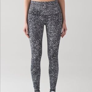 Lululemon Splatter Speed Tight Leggings